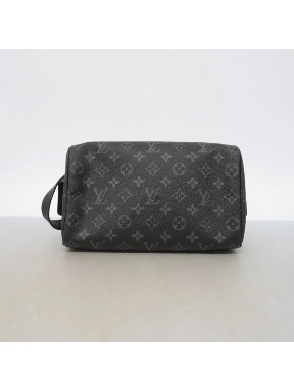 Louis Vuitton Handbag Monogram Eclipse Dopp Kit Black